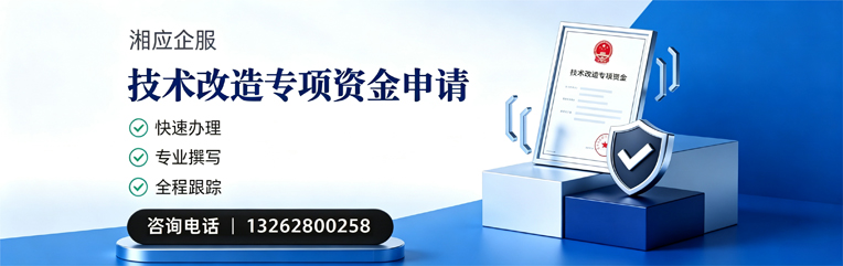 玉林技术改造专项资金申报服务