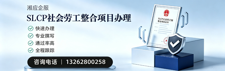 玉林SLCP社会劳工整合项目申报服务