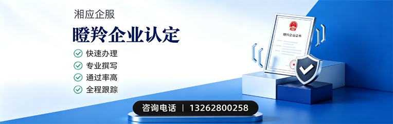 玉林瞪羚企业认定申报服务