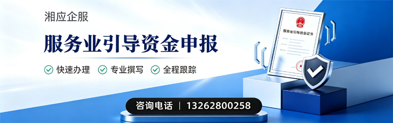 玉林服务业引导资金申报服务